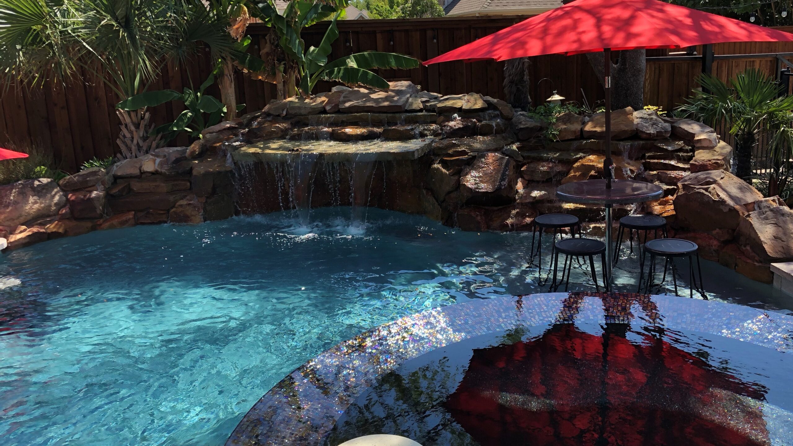 Nature/Freeform pool Frisco, TX
